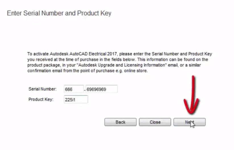 autocad 2017 serial code